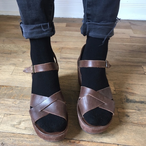 Korkease AVA Wedge Sandal in brown - Picture 3 of 11